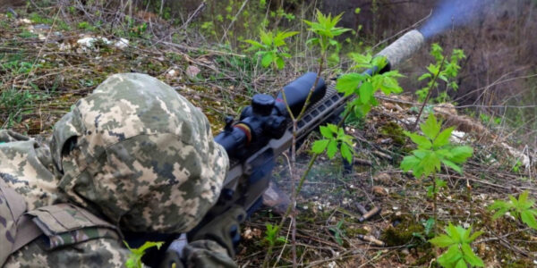 Український снайпер збив російський дрон з гвинтівки 308-го калібру