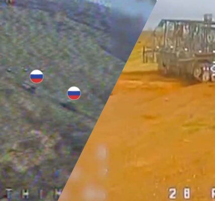 Воїни 28 бригади розбили бронетанкову колону на торецькому напрямку