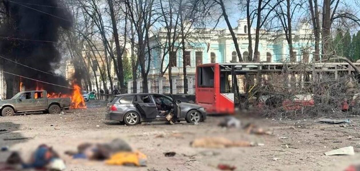 У мережі показали кадри з церкви у Сумах під час російського удару