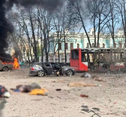 У мережі показали кадри з церкви у Сумах під час російського удару