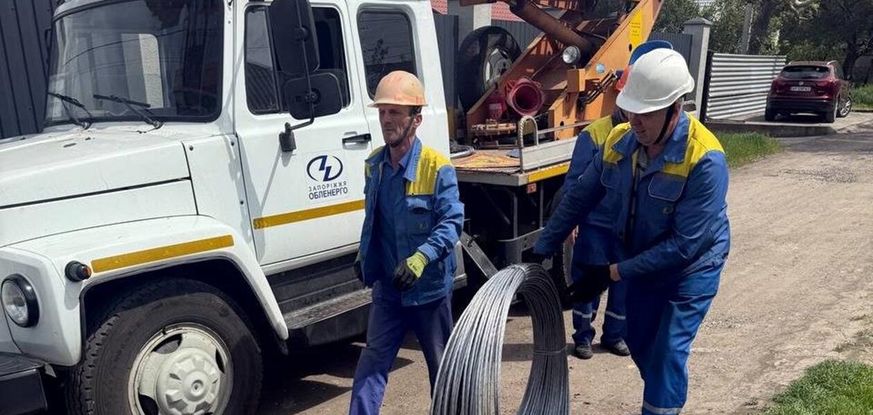 Тисячі мешканців Запоріжжя без світла через атаку РФ