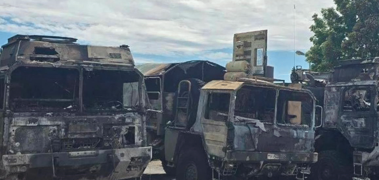 Сплутали з технікою ЗСУ: у Німеччині спалили вантажівки Бундесверу