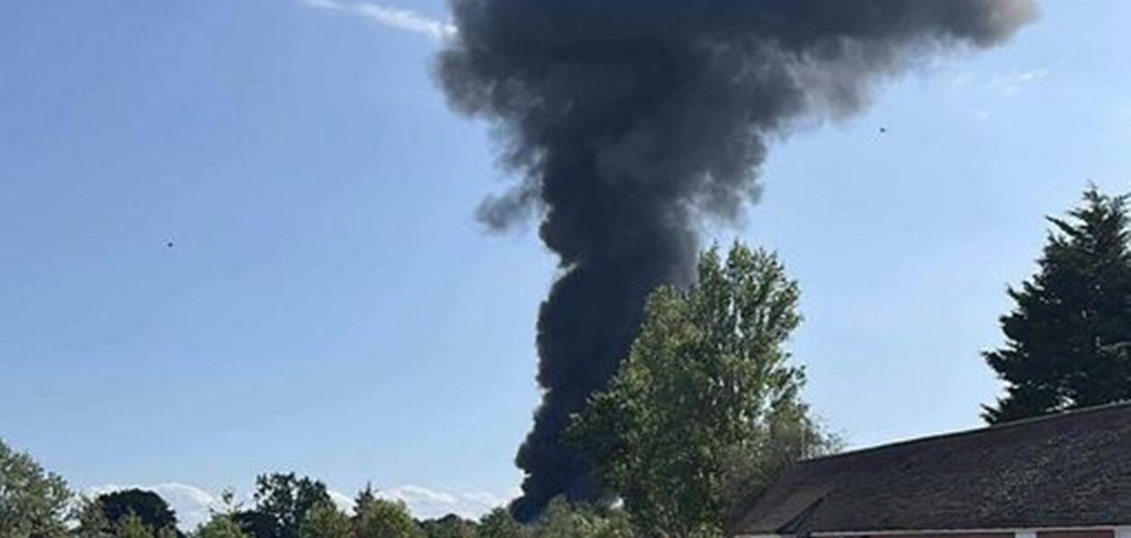 В аеропорту біля Лондона розбився літак