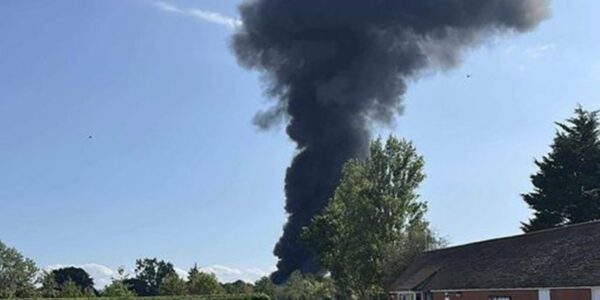 В аеропорту біля Лондона розбився літак