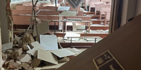 У Сумах через російську атаку пошкоджено навчальний заклад