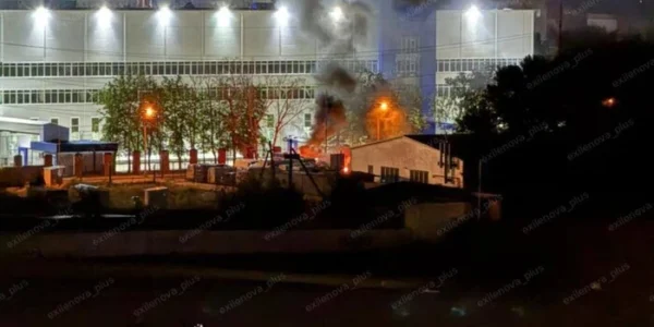Дрони атакували Ставрополь: на підприємстві спалахнула пожежа (фото)