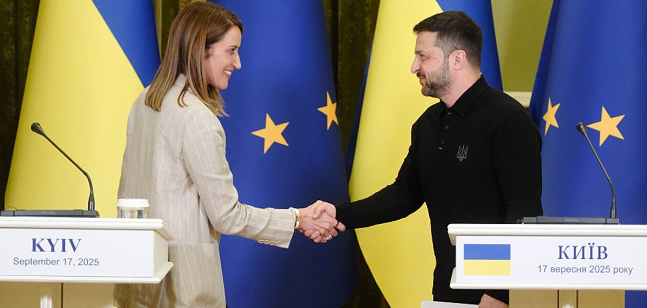 Зеленський зустрівся з головою Європарламенту