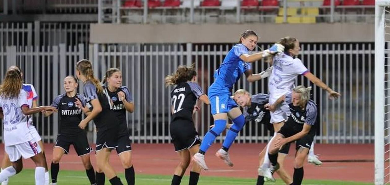 Відео поразки жіночого Колоса в Кубку Європи