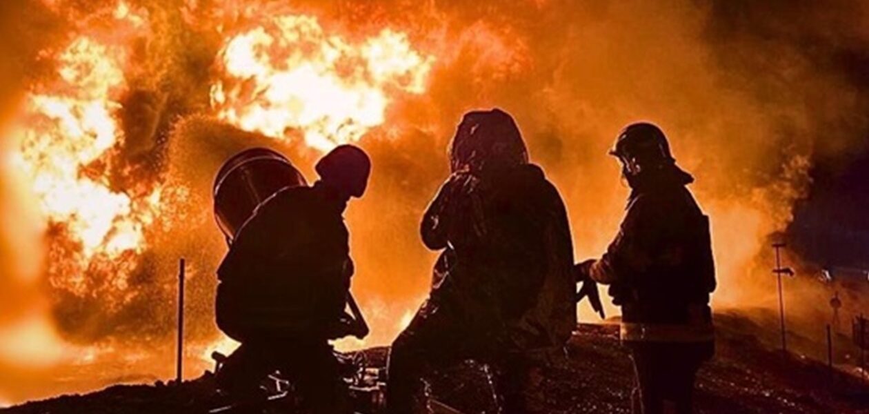 На Київщині внаслідок вибухів виникли пожежі - ОВА