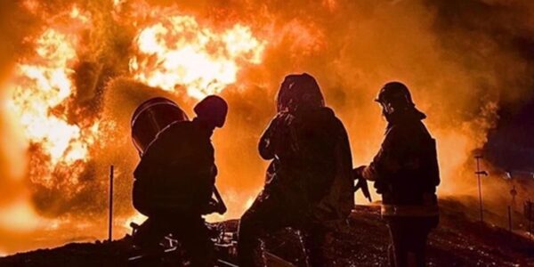 На Київщині внаслідок вибухів виникли пожежі - ОВА