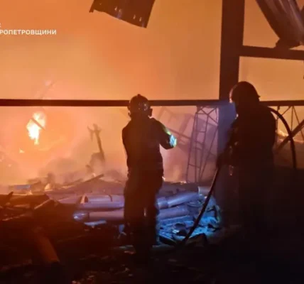 Росіяни пошкодили транспортне підприємство і медзаклад на Дніпропетровщині