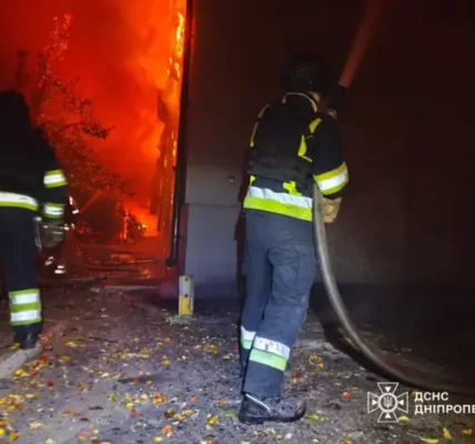 Удар по Дніпропетровщині: пошкоджено об’єкти енергетики, є постраждалий