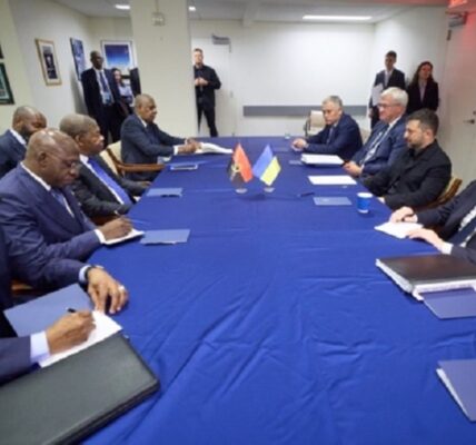 Зеленський обговорив поглиблення партнерства з президентом Анголи