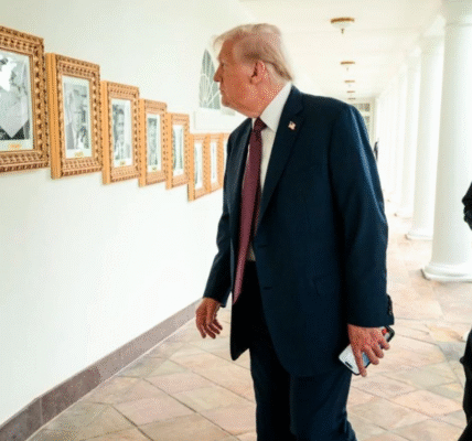 Трамп замінив портрет Байдена на фото апарата для автопідпису документів