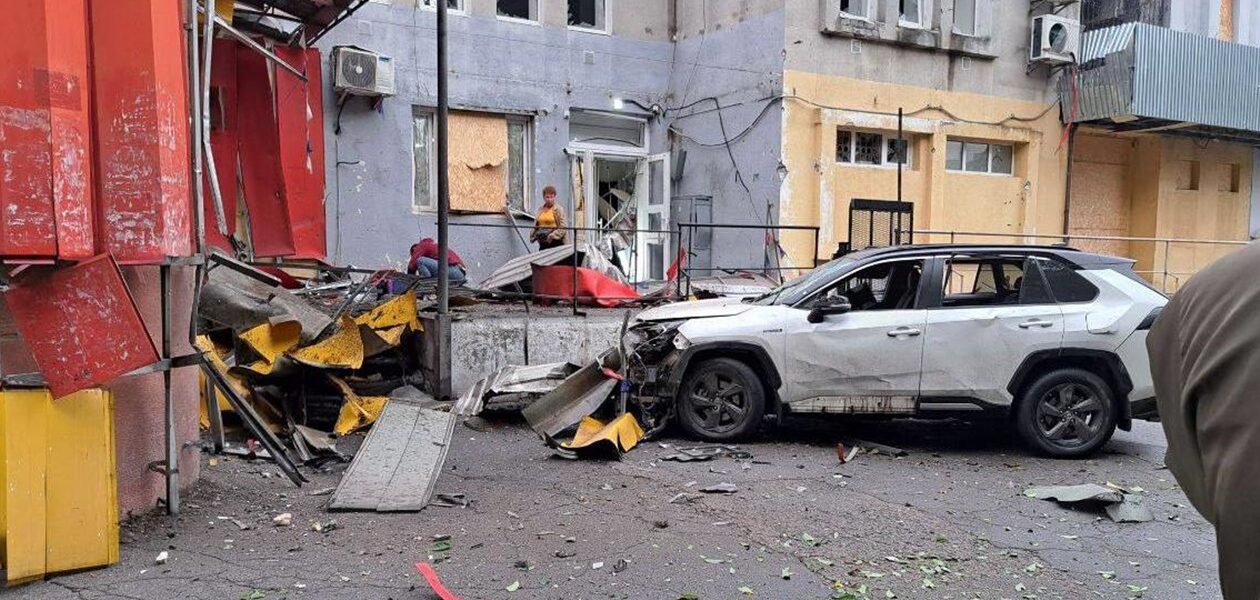 З'явилось відео атаки на зрадника в Новій Каховці