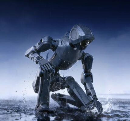 У Китаї представили першого людиноподібного робота із захистом від води