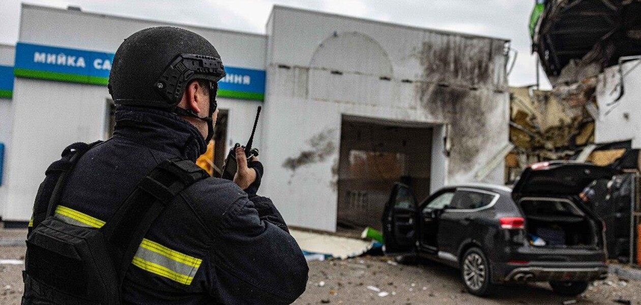 Росіяни атакували дроном АЗС у Сумах, є поранені