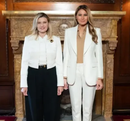 Олена Зеленська розкрила деталі зустрічі із Меланією Трамп (фото)