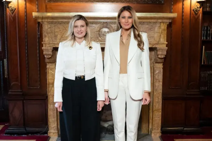 Олена Зеленська розкрила деталі зустрічі із Меланією Трамп (фото)