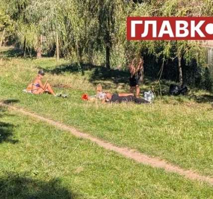 Аномально теплий кінець вересня. Кияни загорають на пляжах та в парках