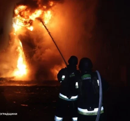 Росіяни вдарили по обʼєктах критичної інфраструктури Кіровоградщини