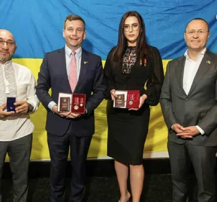 Україна відзначила нагородами новозеландських політиків  та активістів