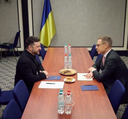 Зеленський зустрівся зі Стуббом в Берліні