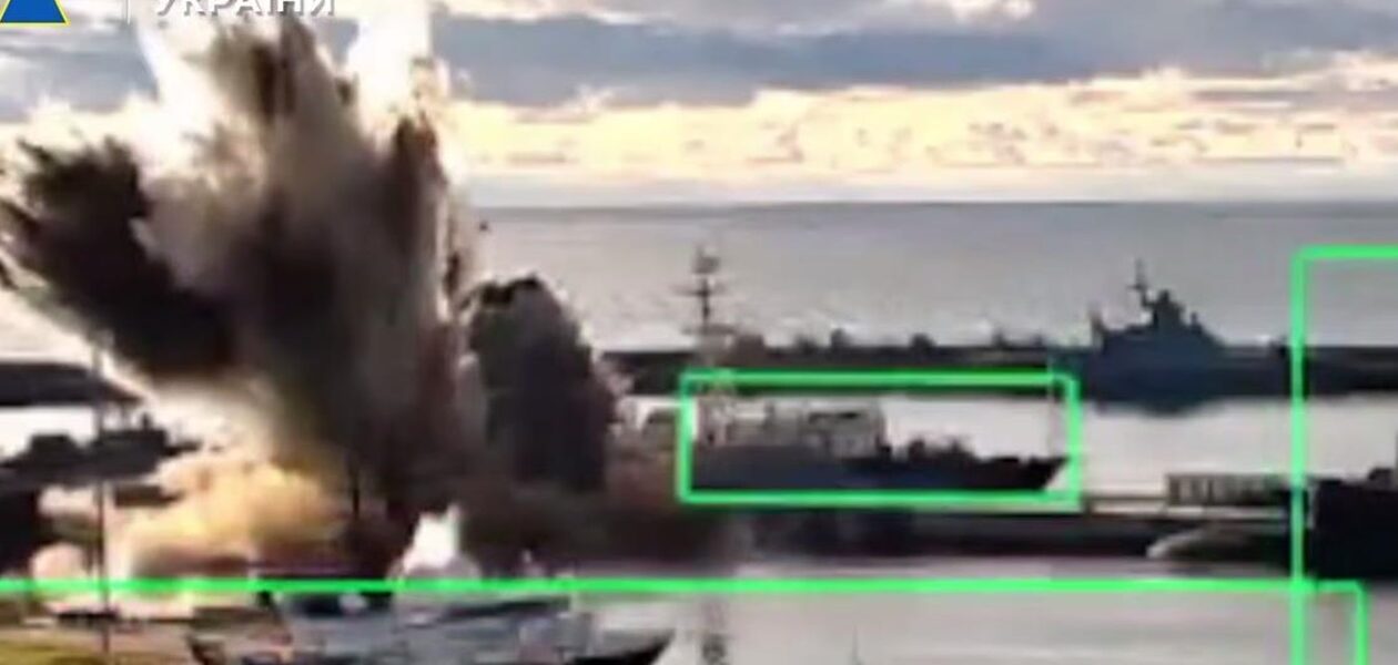 СБУ підірвала підводний човен у Новоросійську