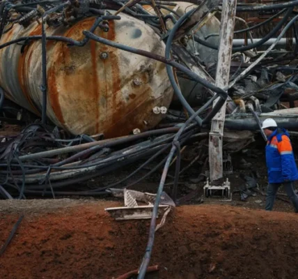 Associated Press показав наслідки удару по газовому об