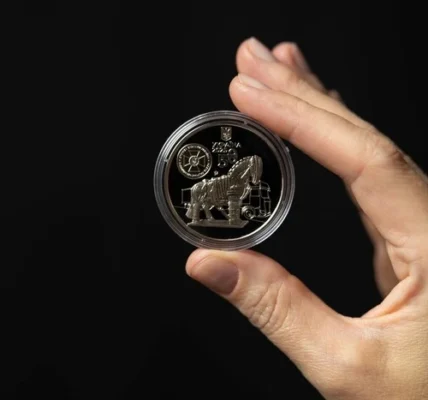 Нацбанк презентував пам’ятну монету, присвячену спецоперації СБУ «Павутина»