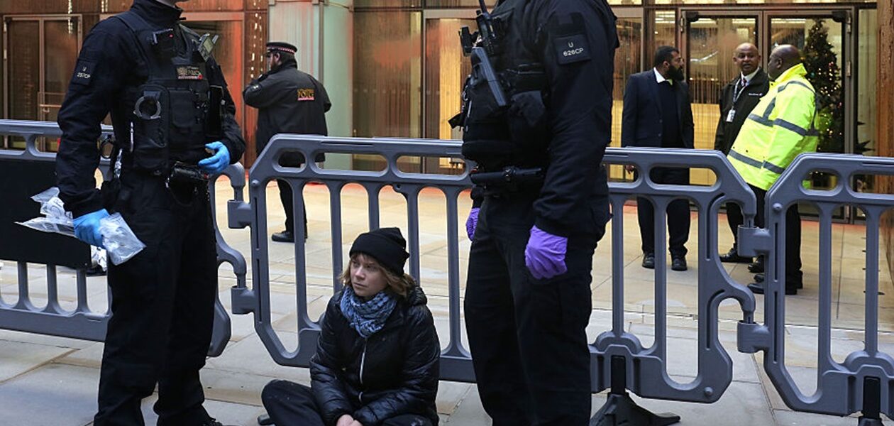 У Британії арештували екоактивістку Грету Тунберг