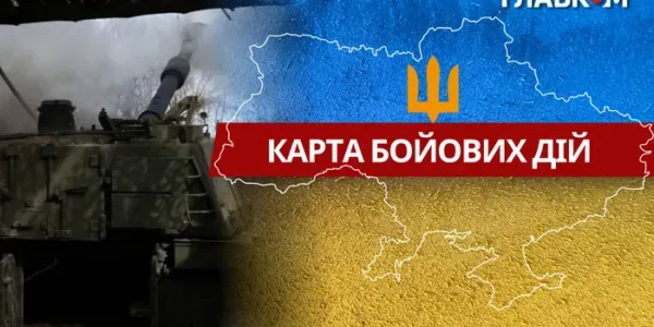 Карта бойових дій в Україні станом на 24 січня 2026 року