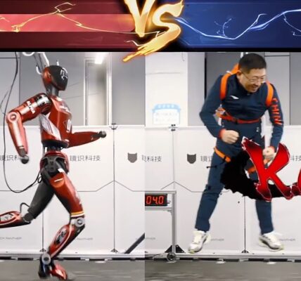 В Китаї показали найшвидшого в світі гуманоїдного робота