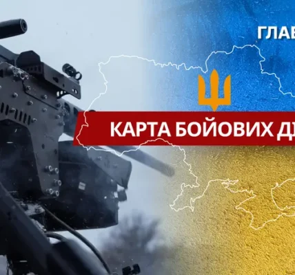Карта бойових дій в Україні станом на 28 лютого 2026 року