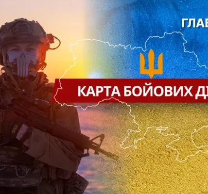 Карта бойових дій в Україні станом на 1 березня 2026 року