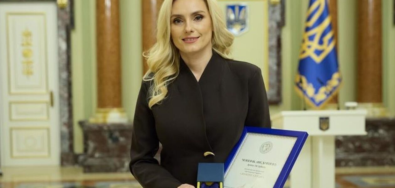 Ірина Федишин отримала нагороду від президента