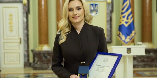 Ірина Федишин отримала нагороду від президента