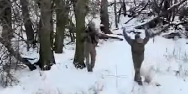 Нацгвардійці показали, як беруть росіян в полон