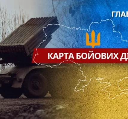 Карта бойових дій в Україні станом на 20 березня 2026 року