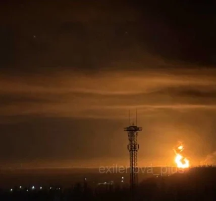 Безпілотники атакували нафтобазу в окупованій Макіївці