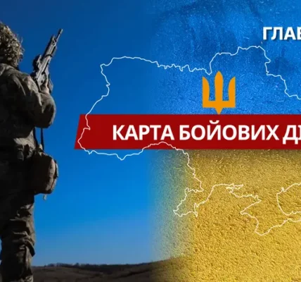 Карта бойових дій в Україні станом на 11 квітня 2026 року