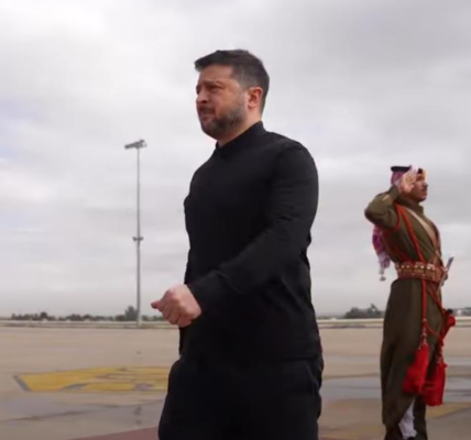 Зеленський прибув до Йорданії