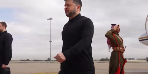 Зеленський прибув до Йорданії