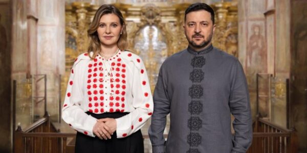 Зеленські привітали українців з Великоднем