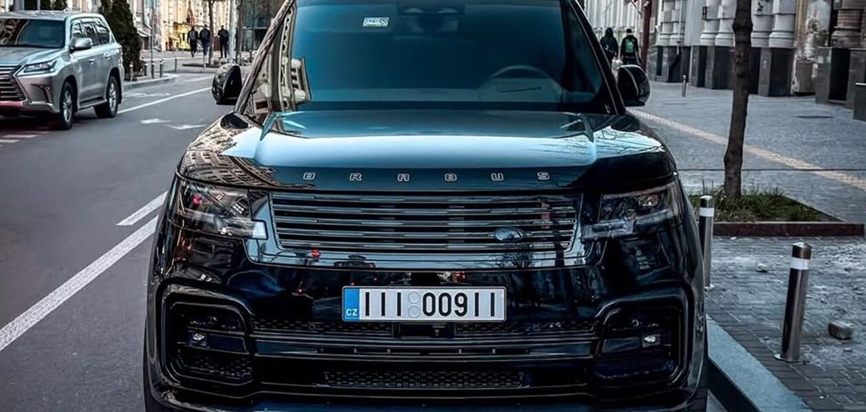 У Києві помітили 700-сильний Range Rover Brabus за понад 23 млн грн