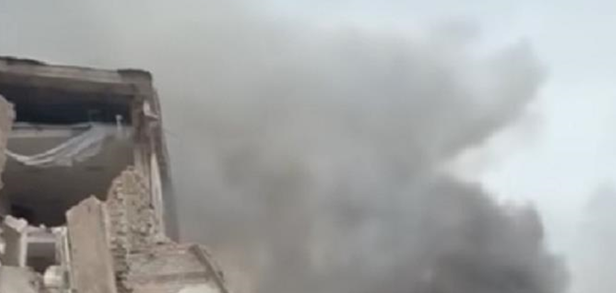 У Словʼянську через обстріли зруйнований навчальний заклад, є постраждалі