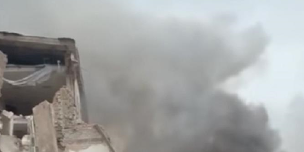 У Словʼянську через обстріли зруйнований навчальний заклад, є постраждалі