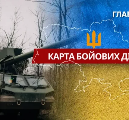 Карта бойових дій в Україні станом на 19 березня 2026 року