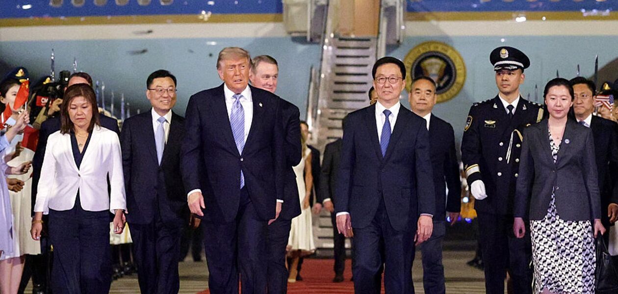 Вперше з 2017 року: Трамп прибув до Китаю