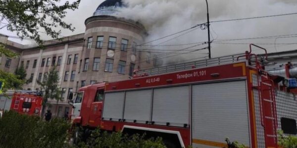 У Іркутську спалахнув науково-дослідний інститут